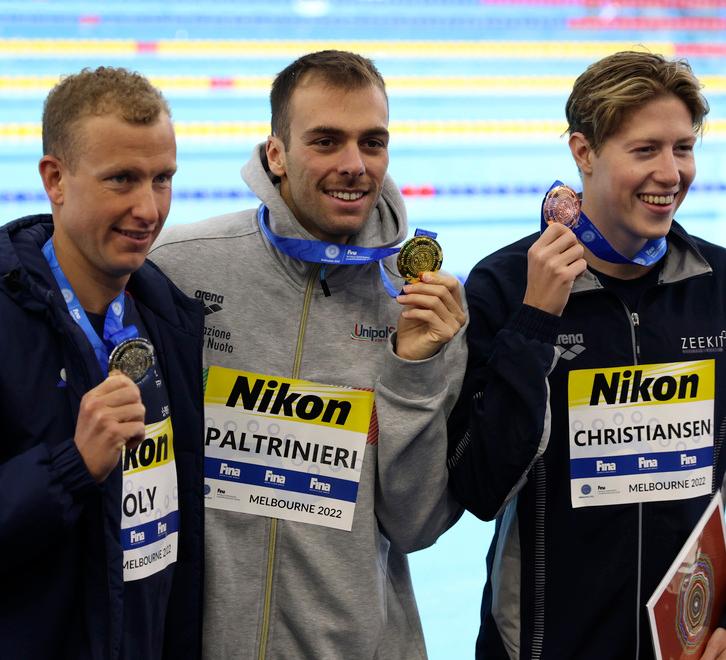 Gregorio Paltrinieri, sei infinito: oro mondiale nei 1500 stile libero
