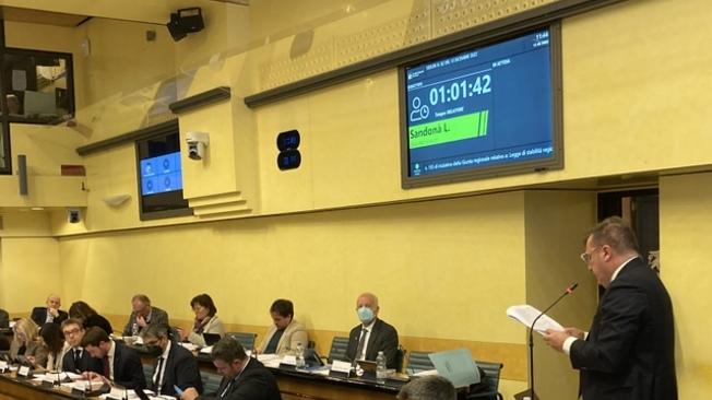 Comunicato Stampa: CRV - Approvato a maggioranza il Pdl 155 'Legge di Stabilità regionale 2023'