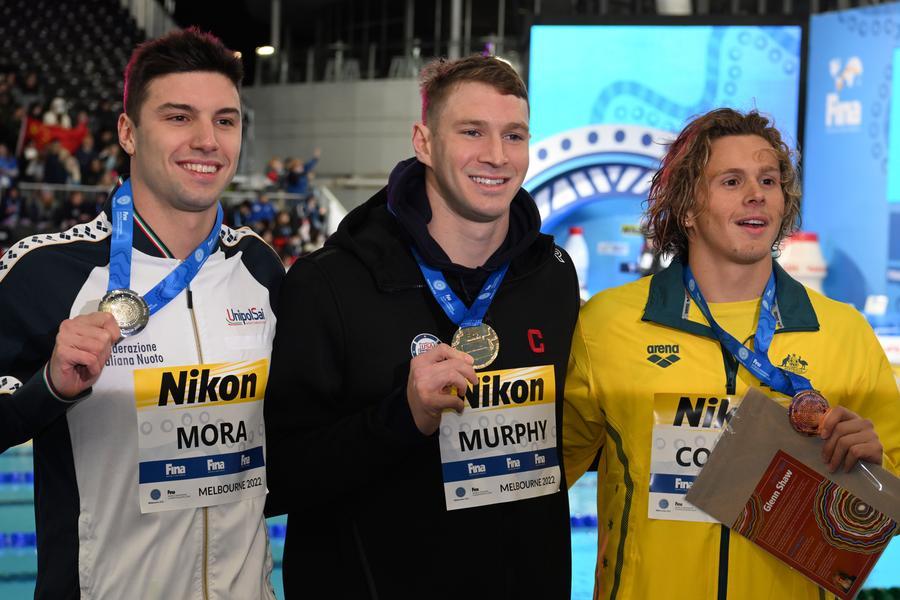 Mondiali di nuoto in vasca corta. Il carpigiano Lorenzo Mora conquista un doppio argento