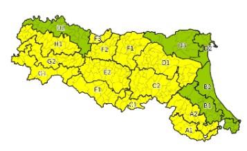 Meteo: neve e pioggia al Centro-Nord, primavera al Sud Rischio allagamenti per il versante tirrenico e allerta gialla in Emilia