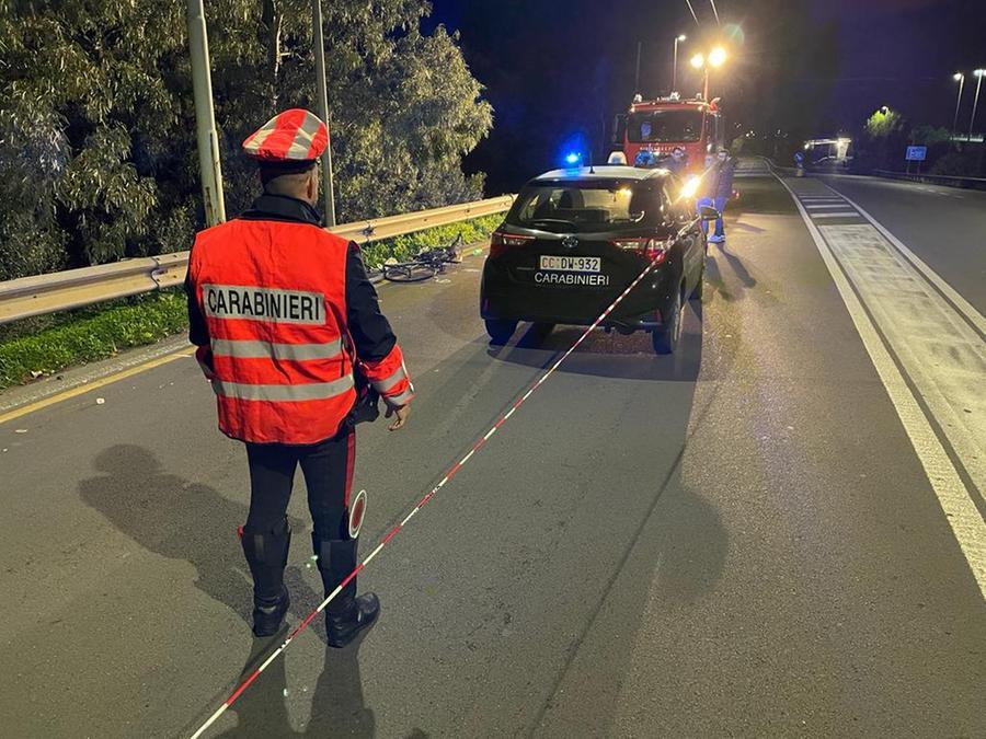 Quartu, ciclista travolto e ucciso da un’auto pirata in viale Marconi 