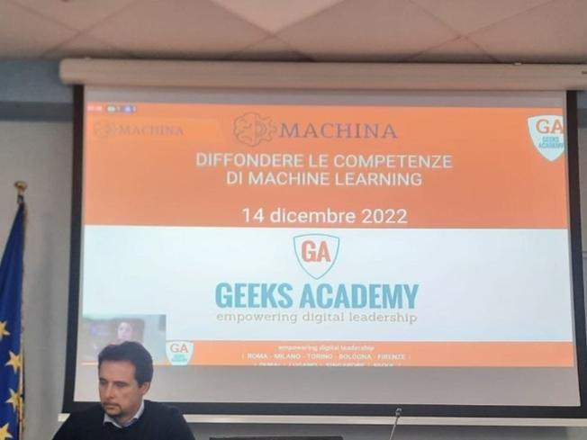 Comunicato Stampa: Geeks Academy presenta presso la Commissione Europea i risultati del progetto MACHINA