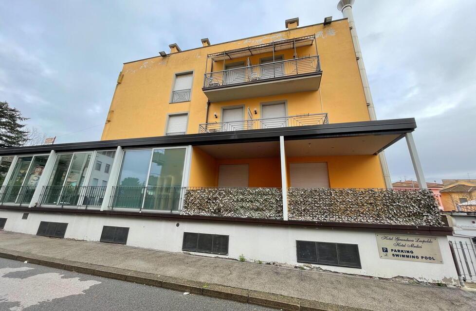 L’hotel Granduca Leopoldo (foto Nucci)