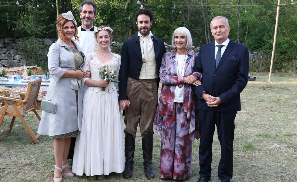 Il cast di attori protagonisti della fiction “Se mi lasci ti sposo”