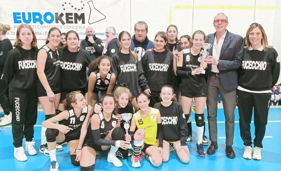 La Pallavolo Fucecchio premiata dall’assessore allo sport