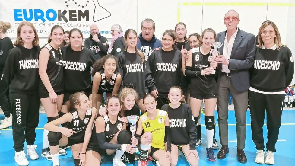 La Pallavolo Fucecchio premiata dall’assessore allo sport