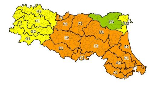 Maltempo: Scatta L'allerta Arancione In Emilia-Romagna Da Oggi In ...