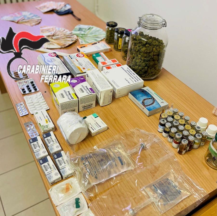 Comacchio, farmaci e sostanze dopanti: arrestato gestore di una palestra