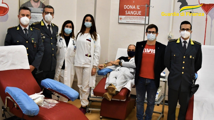 I finanzieri all'ospedale