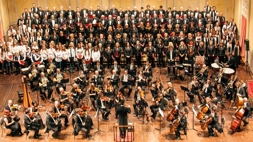 Modena. La Corale Rossini al completo grande reunion per i 135 anni