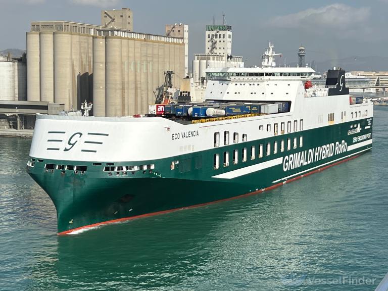 
	La Grimaldi Eco Valencia (foto Shipspotter Stahl)

