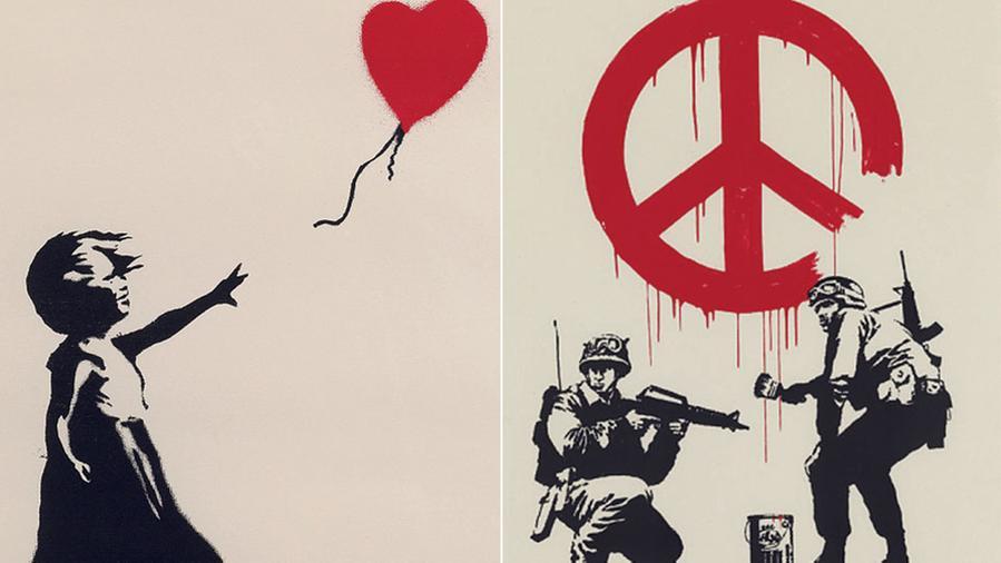 Banksy, “L’amore è nell’aria”: effetto giovani nella Venezia