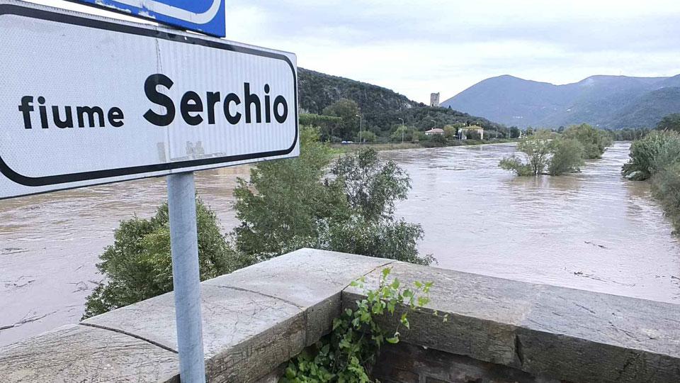 Pericolo frane per il Serchio: in 5mila nelle zone ad alto rischio
