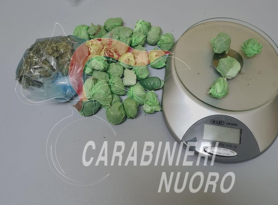 
	Lo stupefacente trovato dai carabinieri

