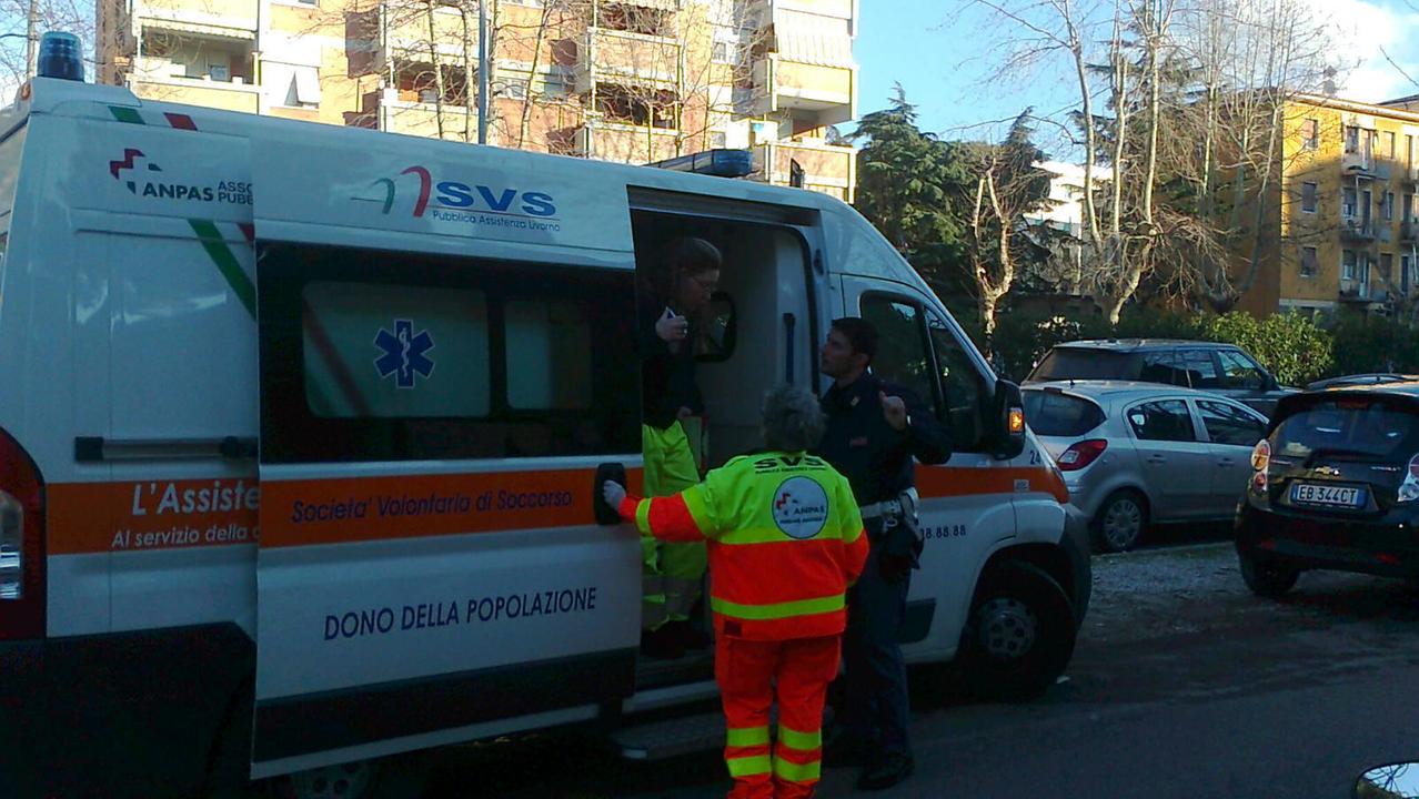 Un'ambulanza della Svs (foto d'archivio)