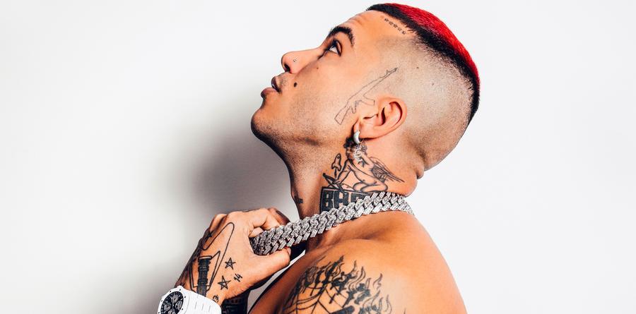 Sfera Ebbasta sul palco del Red Valley Festival 2023