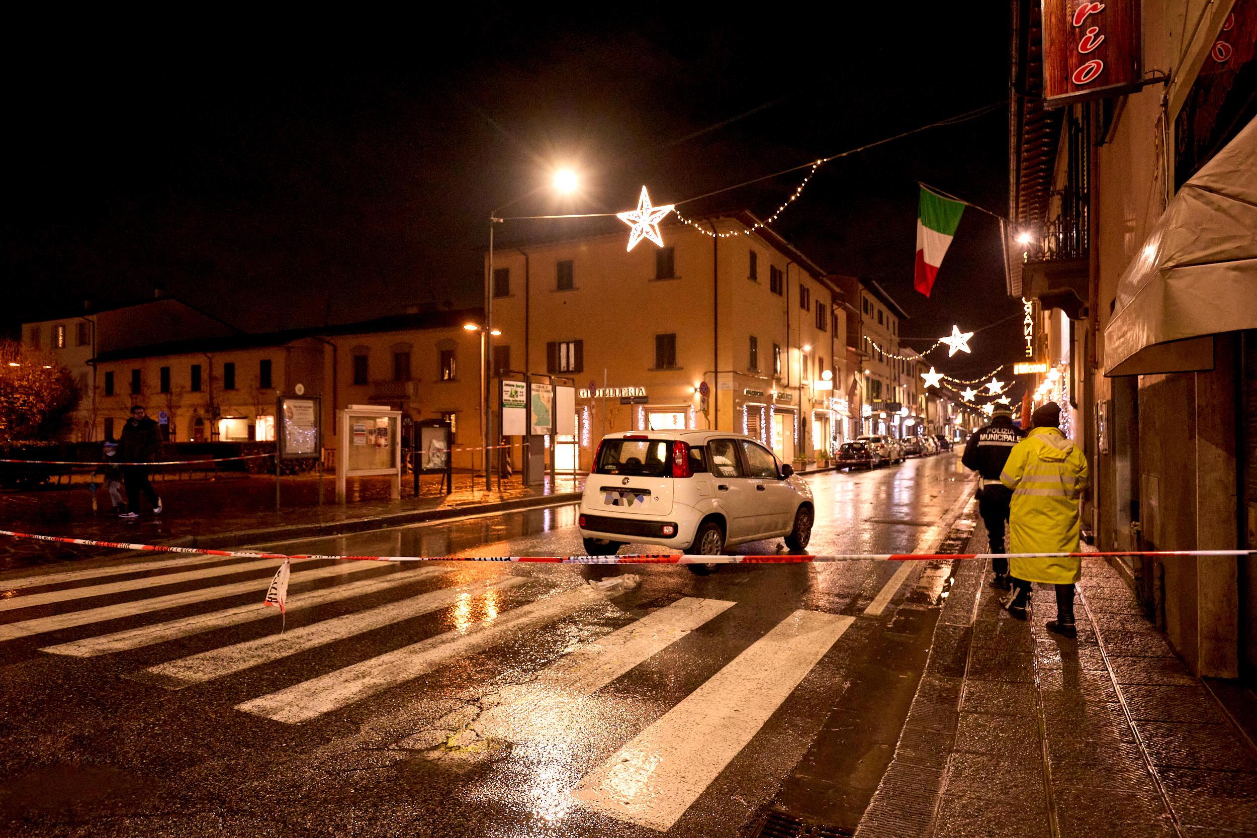 Il luogo della tragedia