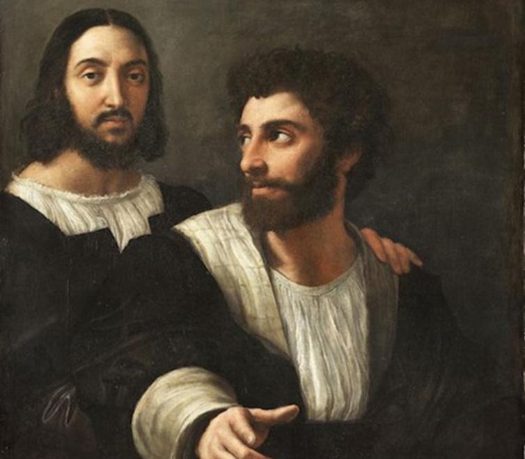 È Lorenzo de Medici (il nipote del Magnifico) l’amico nel dipinto di