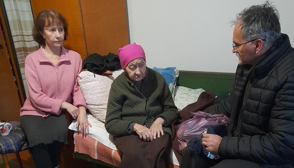 Generi alimentari distribuiti in Ucraina a duecento famiglie 