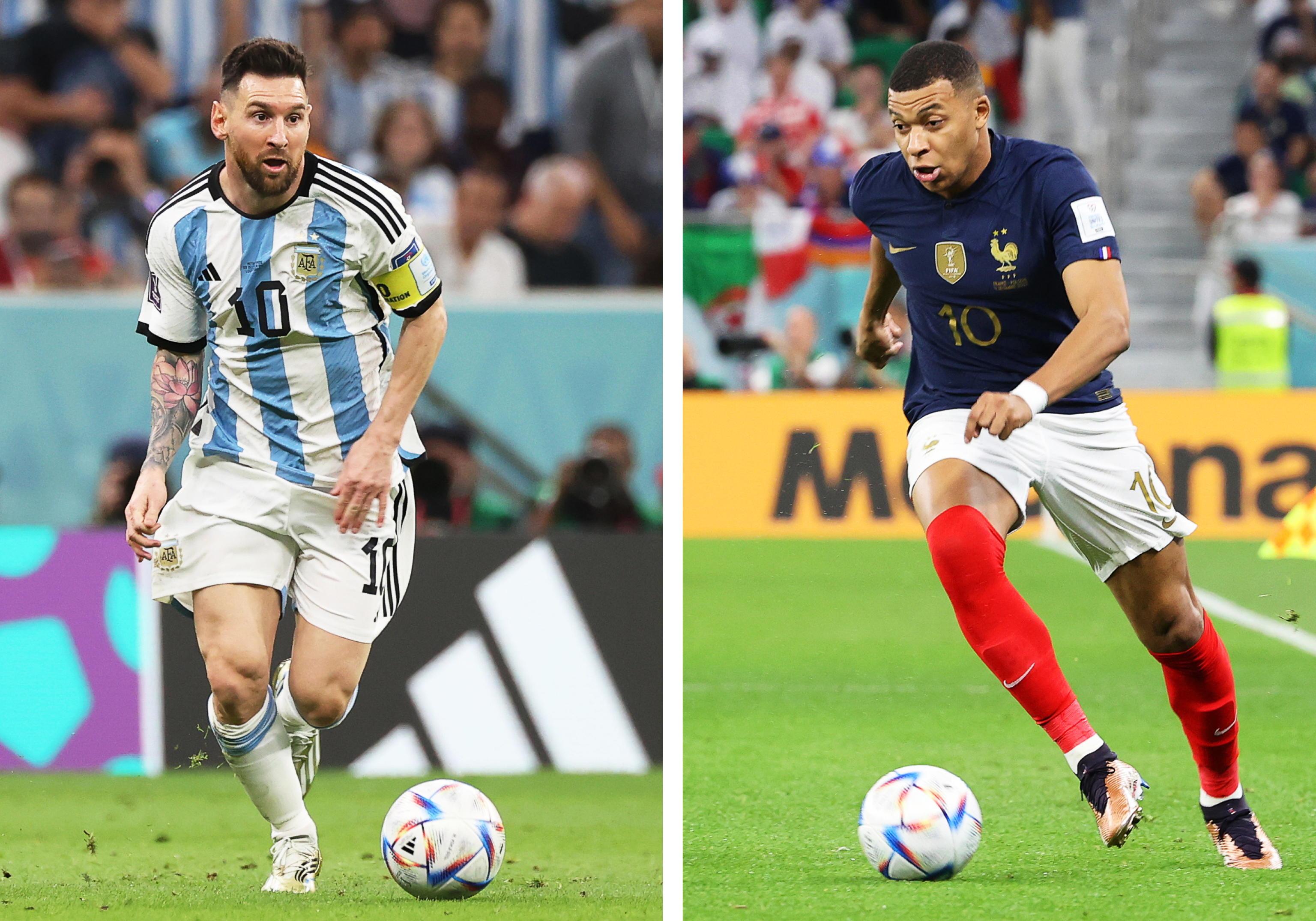Messi e Mbappé, le star della finale dei mondiali
