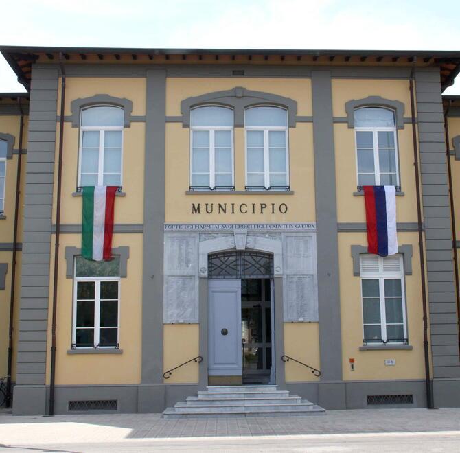 Il municipio di Forte dei Marmi (foto di archivio)