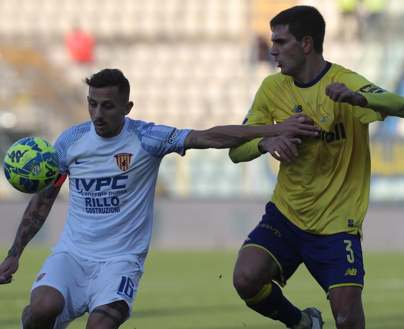 Modena-Benevento, Ponsi: «Dispiace per il gol incassato Ma bravi a non mollare mai» 