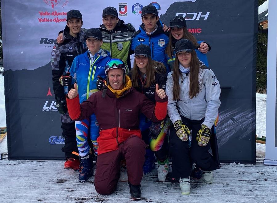 Top 50: Andrea Passino del Cimone Ski Team trionfa nel gigante a Pila
