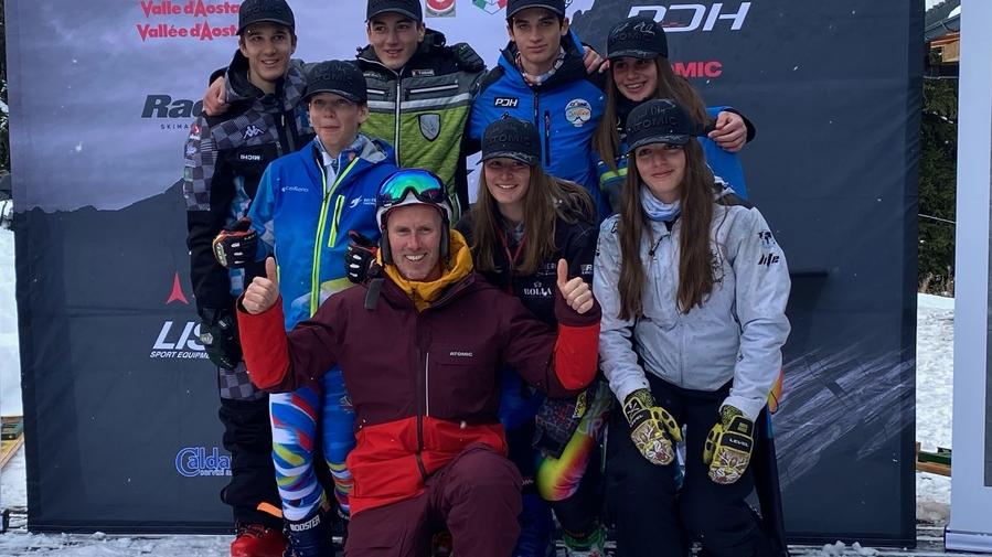 Top 50: Andrea Passino del Cimone Ski Team trionfa nel gigante a Pila