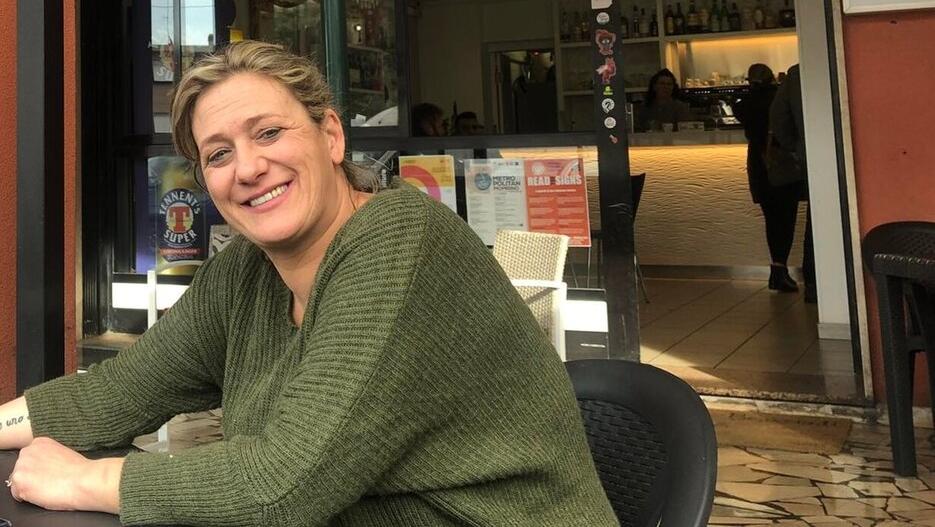 Giulia Bodri titolare del Nuovo bar Falcone