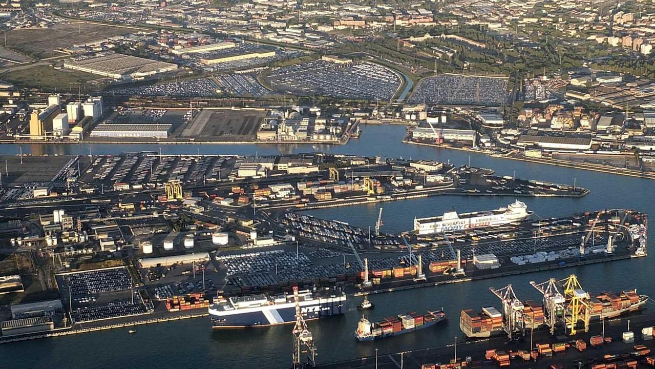Il porto di Livorno