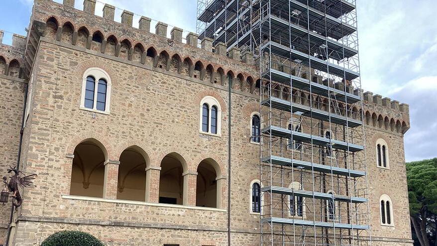 Crepe sulla torre del Pasquini, disposta la messa in sicurezza