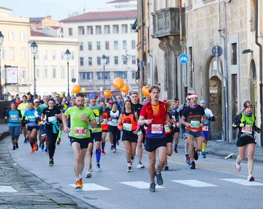 Un momento della Maratona di domenica scorsa