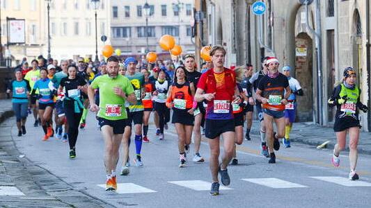 Un momento della Maratona di domenica scorsa