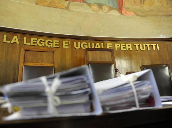 Aula di tribunale (foto d'archivio)