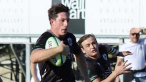 Matteo Morelli in azione con la maglia dei Cavalieri Union Prato Sesto