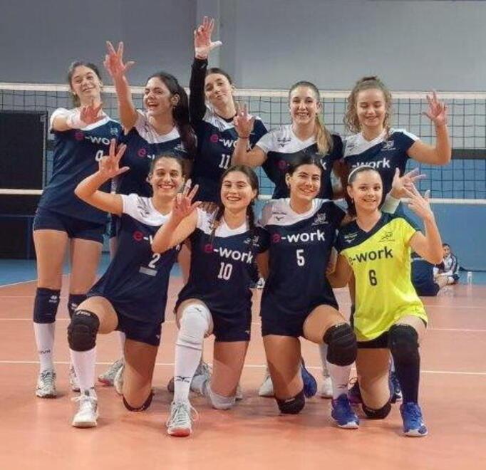 Le ragazze della Pallavolo Valdiserchio
