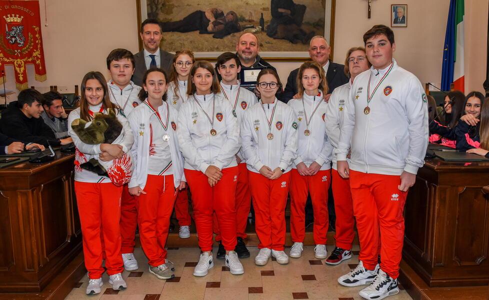 La Compagnia maremmana arcieri (foto Bf)
