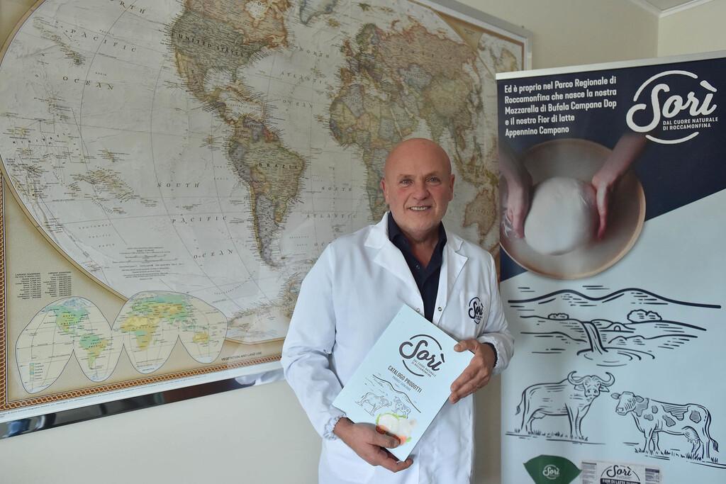 Sorì, la "storia" nel mondo con la Mozzarella di Bufala Dop