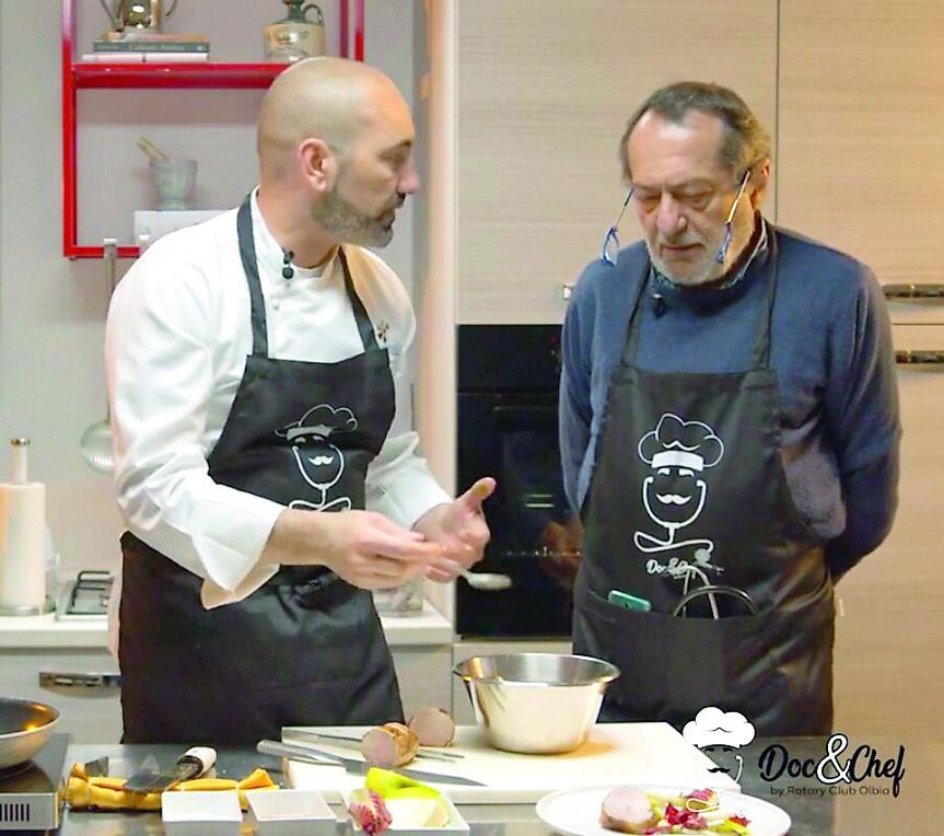 
	Lo chef Tomaso Perna e il diabetologo Giancarlo Tonolo

