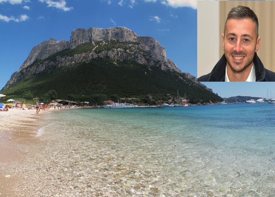 
	L'isola di Tavolara e il nuovo presidente dell'Amp, Francesco Lai&nbsp;

