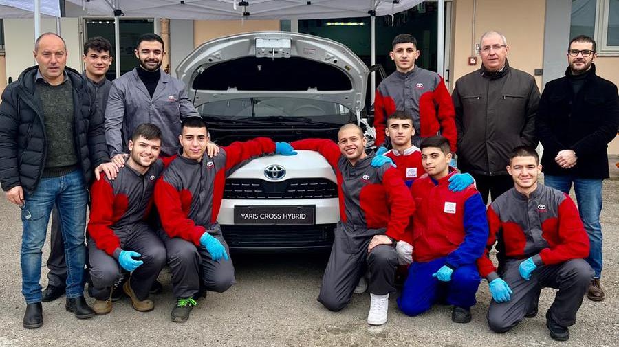 Sassari, all’istituto Ipia il progetto automotive diventa 2.0 grazie alla collaborazione con Toyota
