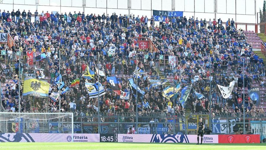 Saranno 1.500 i tifosi del Pisa nel settore ospiti del Mazza