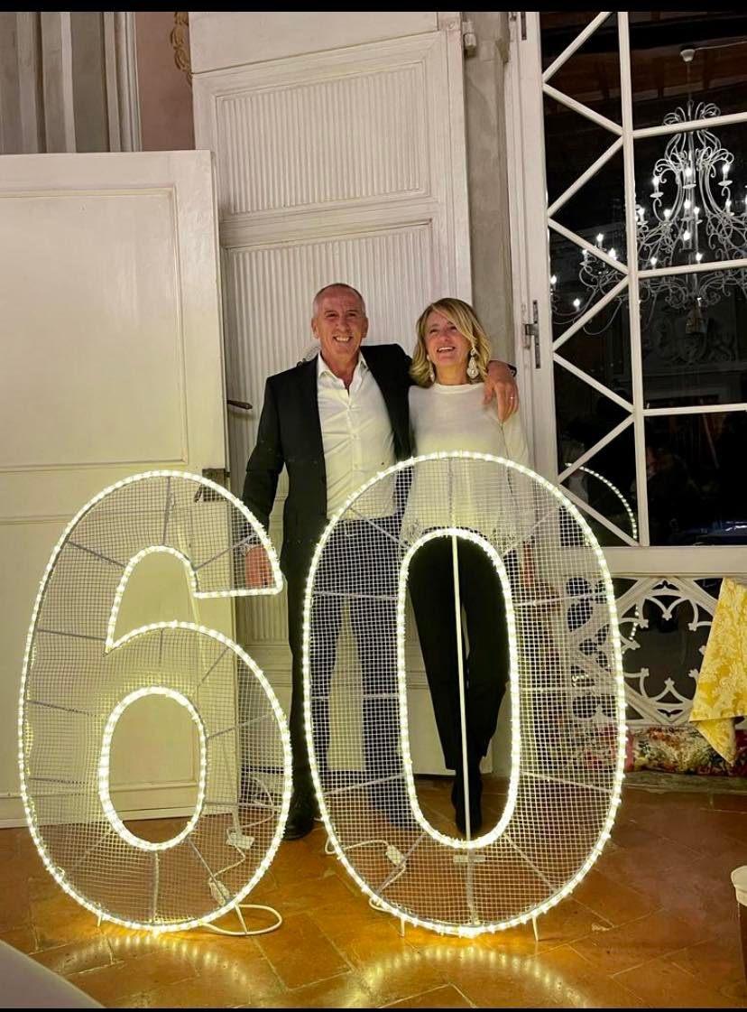 
	Marco Rossi insieme alla moglie Federica&nbsp;


