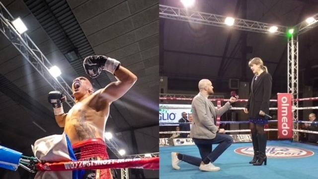 Boxe, due titoli italiani e un matrimonio al PalaFanticini: lo Spartano De Bianchi mantiene la cintura