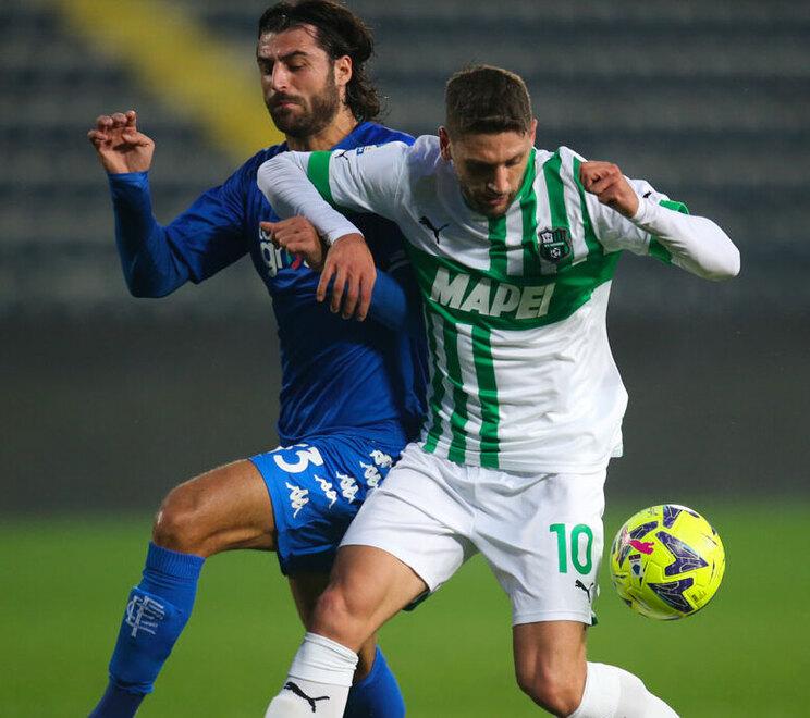 Sassuolo sconfitto per 2-1 ad Empoli Dionisi: «Forse perdere ci fa bene...»