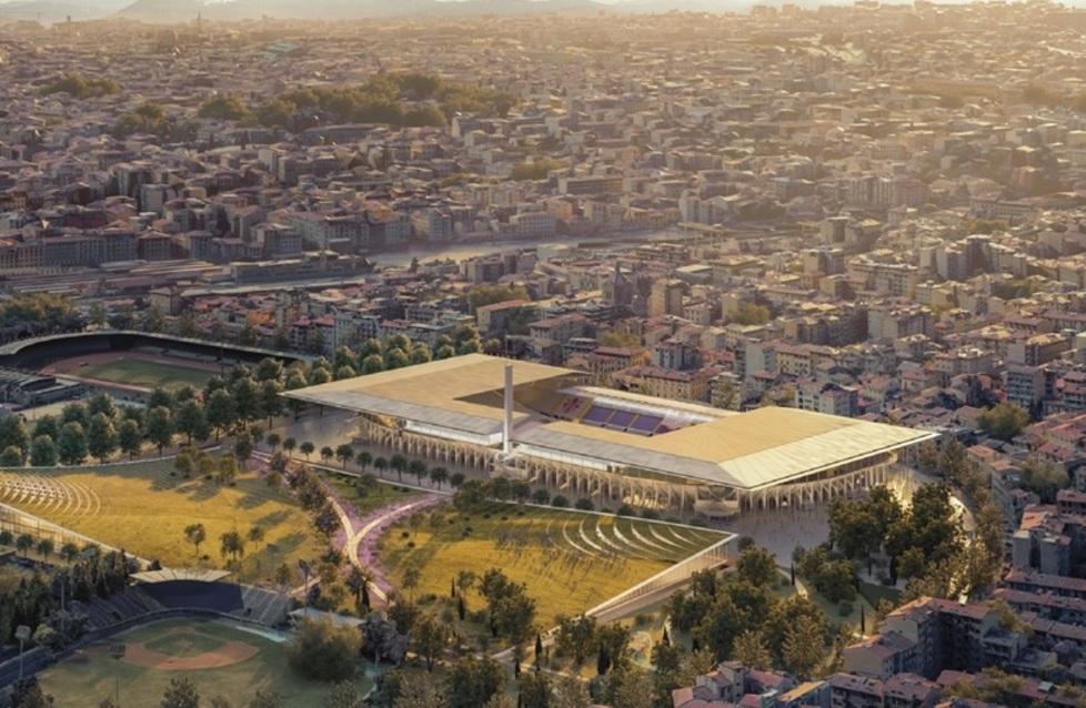 Stadio, sui pannelli si cambia: San Frediano riapre nel 2023