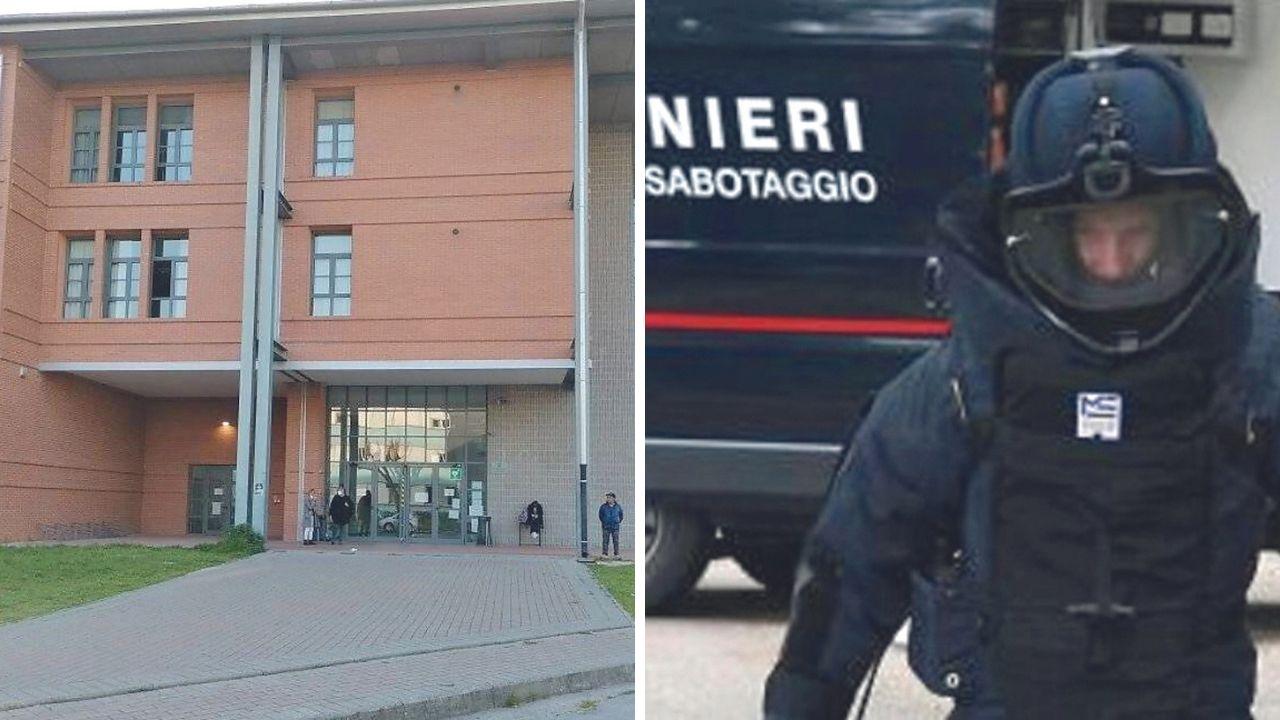 Spunta una bomba in classe: paura al villaggio scolastico di Pontedera