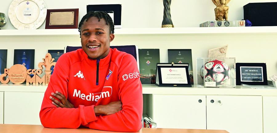 Orgoglio Kouame: «La Fiorentina era nel mio destino»