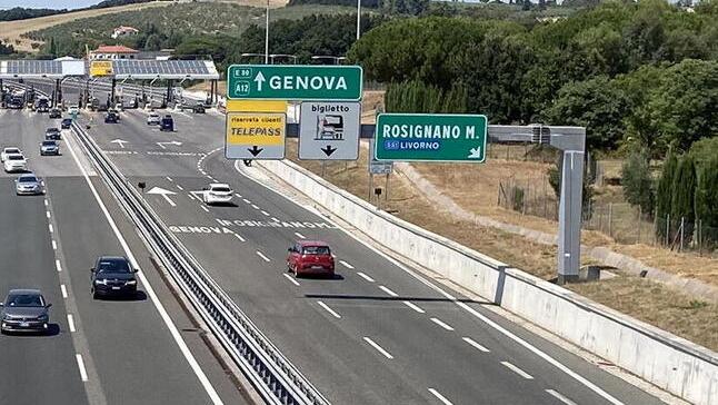 Il casello di Rosignano e (foto Enzo Russo)