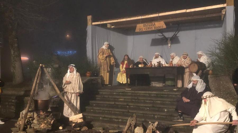 Montefiorino. Una notte magica con il presepe